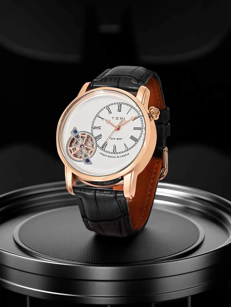 T-104 Face Gear Dual Strap Watch