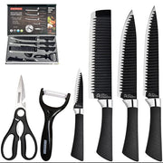 ZEPTER Knife Set 6 Piece Set with Non-Stick CoatinG