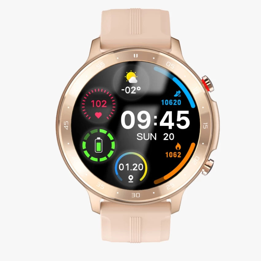 Stylish Metallic Design Smartwatch SW280