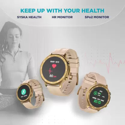 Stylish Metallic Design Smartwatch SW280