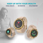 Stylish Metallic Design Smartwatch SW280