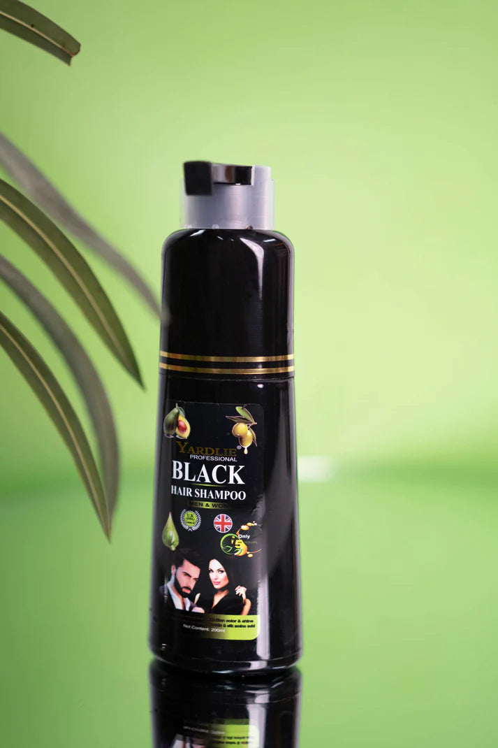 Yardlie Natural Black And Brown Hair Color Shampoo 200ml