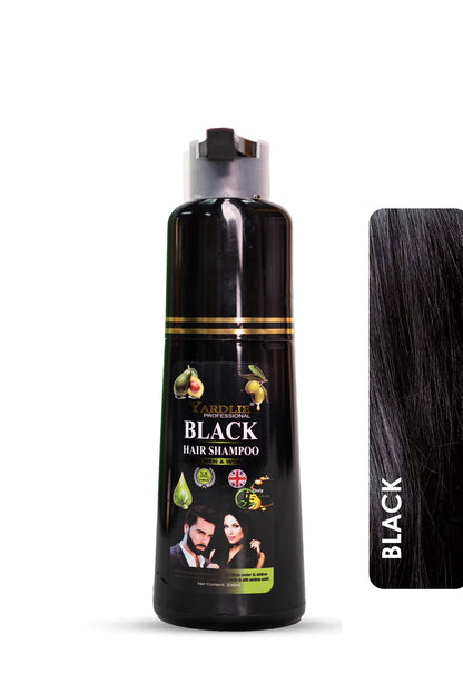 Yardlie Natural Black And Brown Hair Color Shampoo 200ml