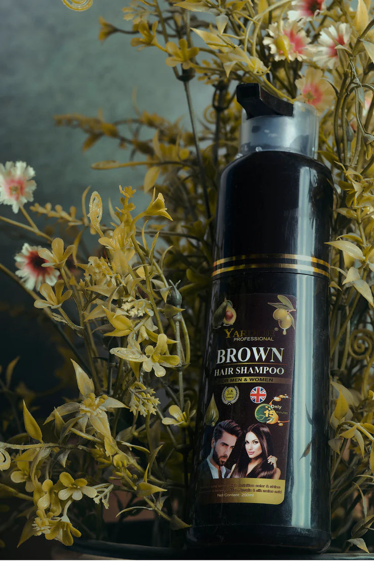 Yardlie Natural Black And Brown Hair Color Shampoo 200ml