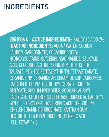 CeraVe Acne Control Cleanser 2% SALICYLIC ACID ACNE TREATMENT | 237ml