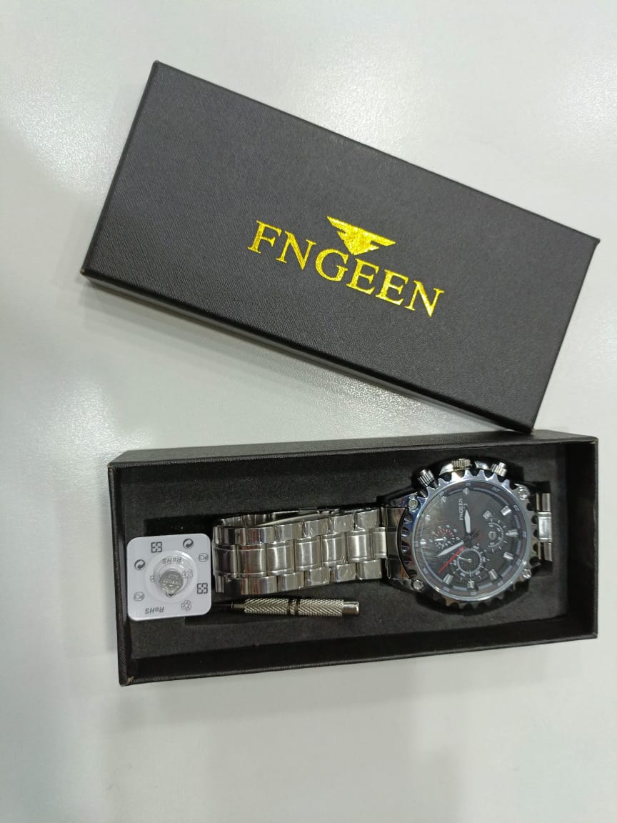 Stainless-Steel Watch for Men