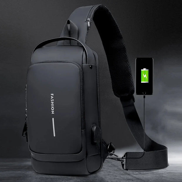 Waterproof unisex Crossbody Bag