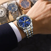 Branded Stainless Steel Business Quartz Watch
