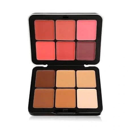 Carla Secret 12 Color Cream Concealer & Blush Palette 2 in 1