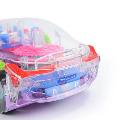 ZEMP| Concept Transparent Colorful Car Toy