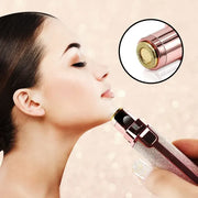 2 In 1 Rechargeable Electric Eyebrow Trimmer + Body Facial Hair Cleaner