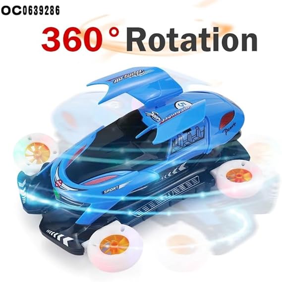 ZEMP| Four-Wheel Flying Car with SOUND - LIGHT and UNIVERSAL 360 ROTATE