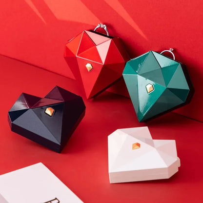 Creative Heart Shaped Gift with Ring