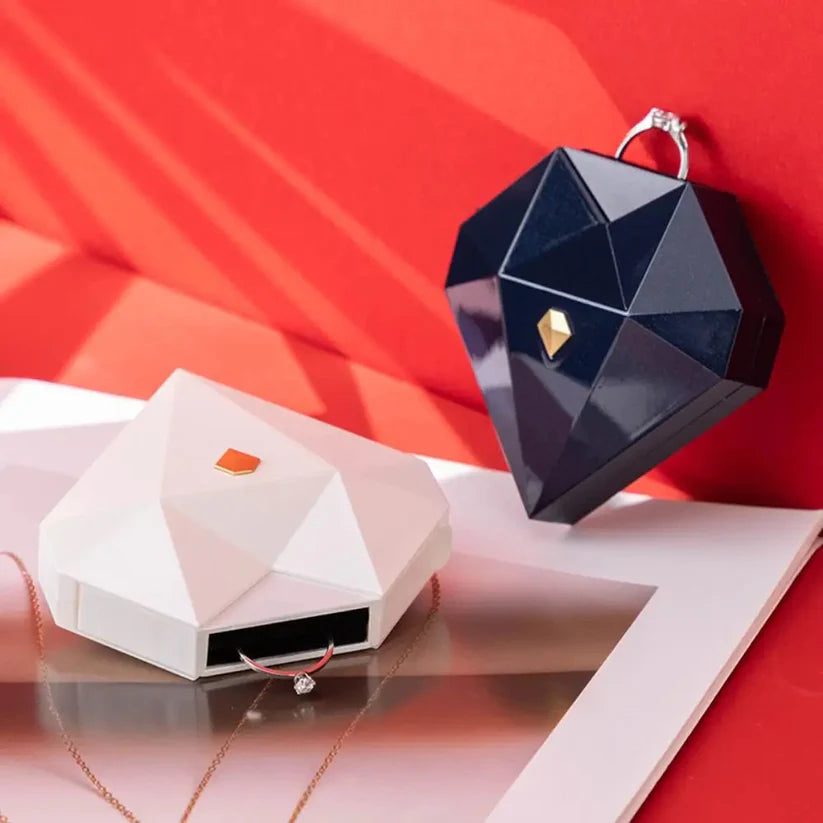 Creative Heart Shaped Gift with Ring