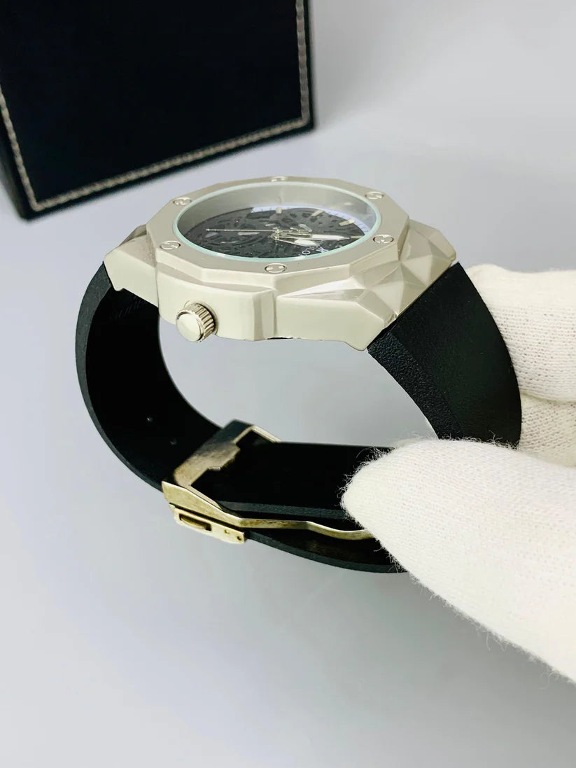 Chronograph Design Watch for Men with Master Lock