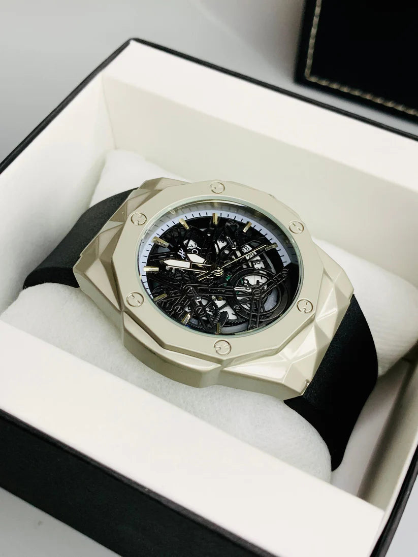 Chronograph Design Watch for Men with Master Lock