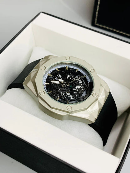 Chronograph Design Watch for Men with Master Lock