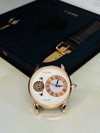 T-104 Face Gear Dual Strap Watch