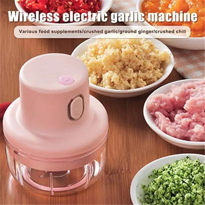 Rechargeable mini chopper