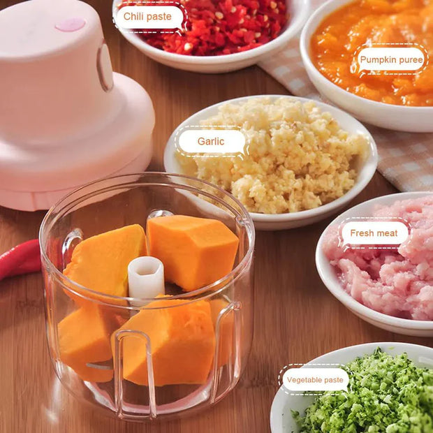 Rechargeable mini chopper