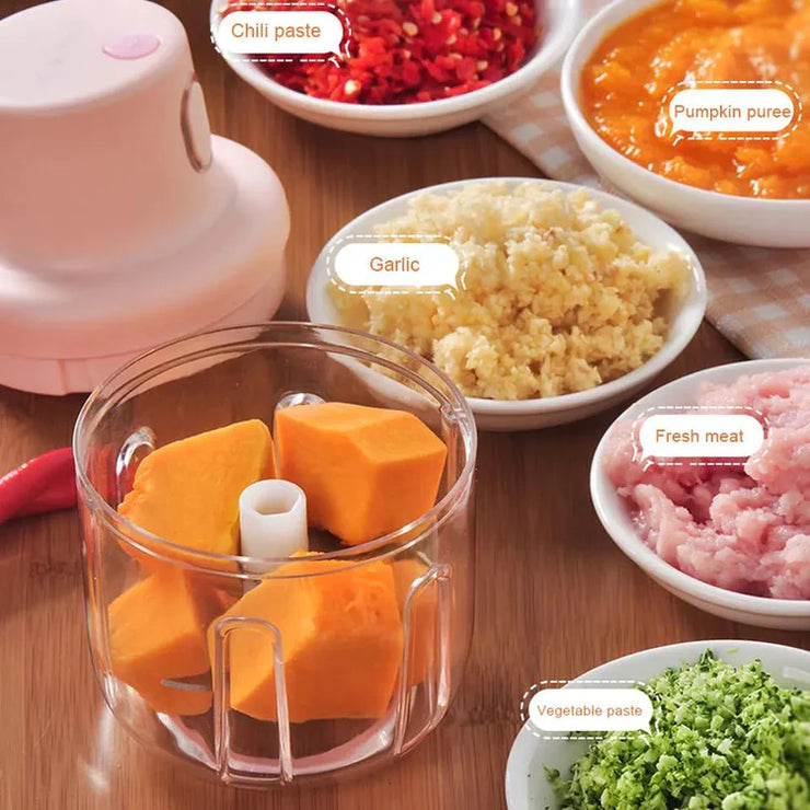 Rechargeable mini chopper