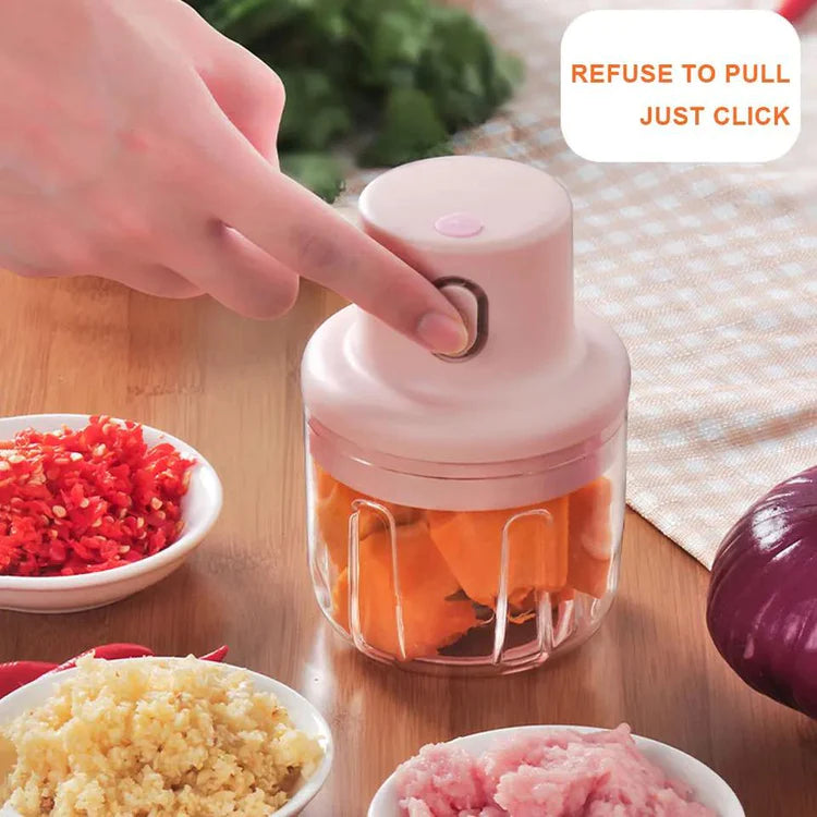 Rechargeable mini chopper