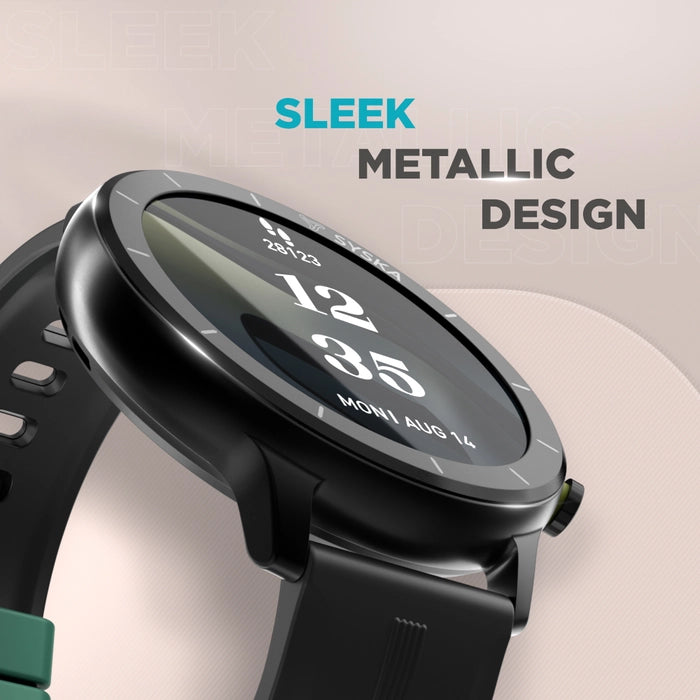 Stylish Metallic Design Smartwatch SW280