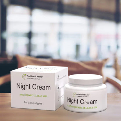 The Night Cream Bright, White Clear Face