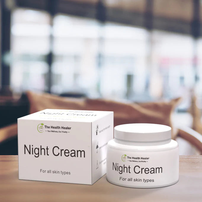 The Night Cream Bright, White Clear Face