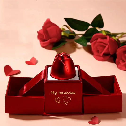 Lifting Rose Gift With Ring Only