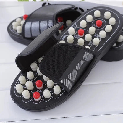 Acupressure & Magnetic Therapy Plastic Slippers Blood Circulation