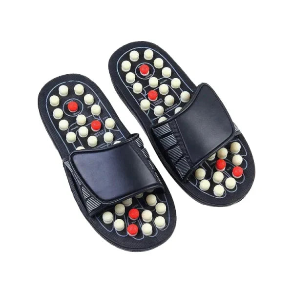 Acupressure & Magnetic Therapy Plastic Slippers Blood Circulation