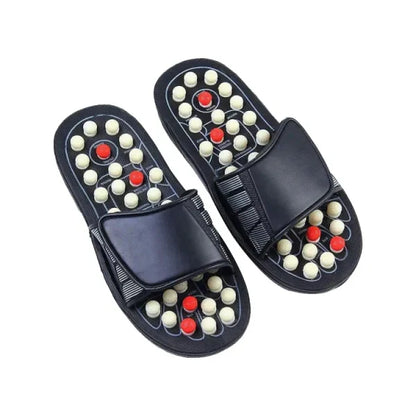 Acupressure & Magnetic Therapy Plastic Slippers Blood Circulation